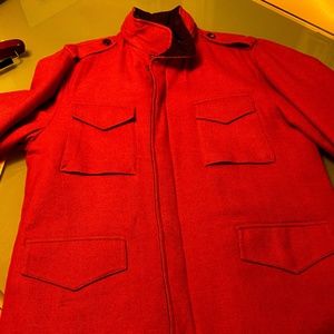 Kiton Reversible Winter Coat:  Cashmere/Polyester